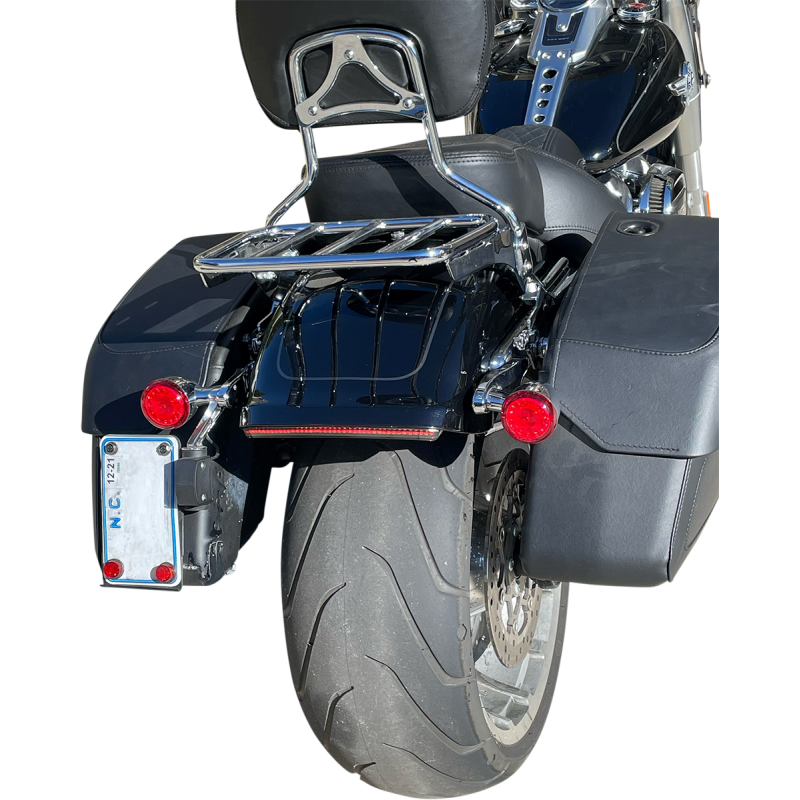 CUSTOM DYNAMICS TAILIGHT LED W/TSIGNAL RD CD-FATBOY-R