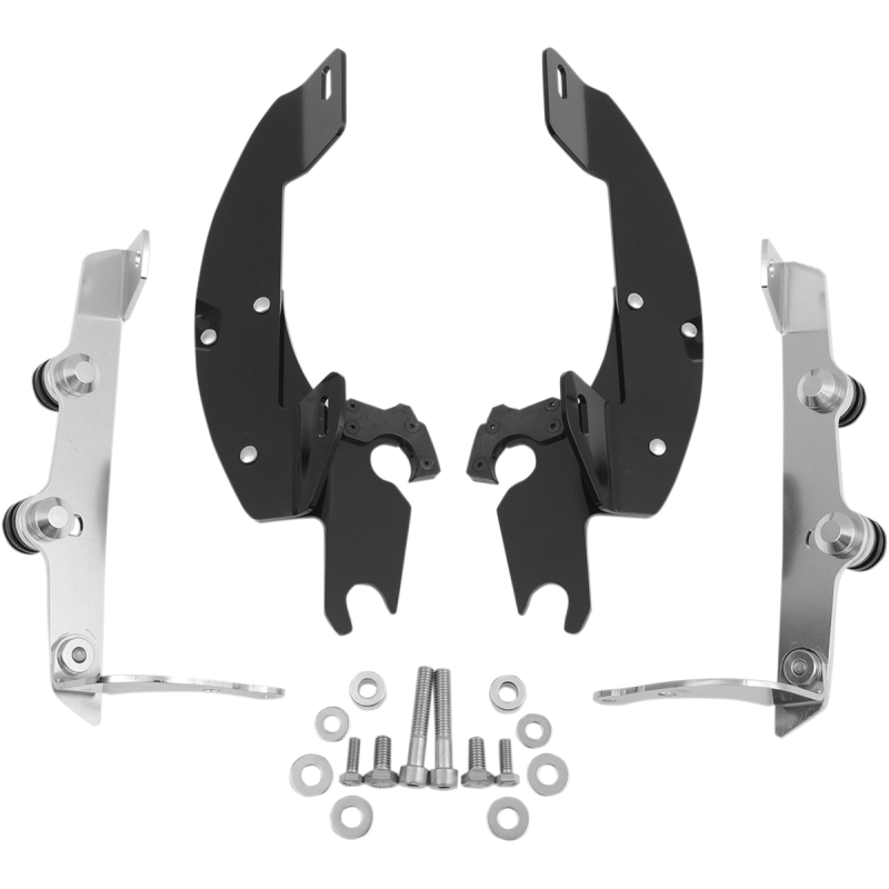 MEMPHIS SHADES METRIC SHADOW/AERO B/W HRDWR KIT BLK MEK1900