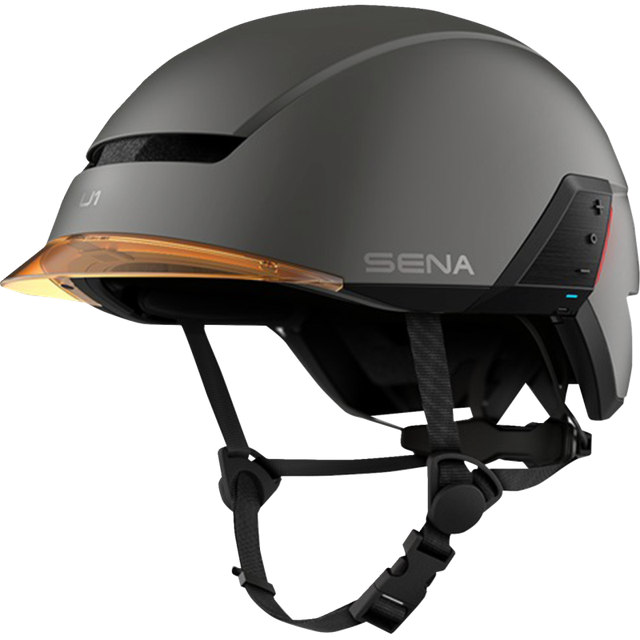 SENA U1 SMART E-BIKE HELMET DARK GRAY M SIZE U1-DG00M