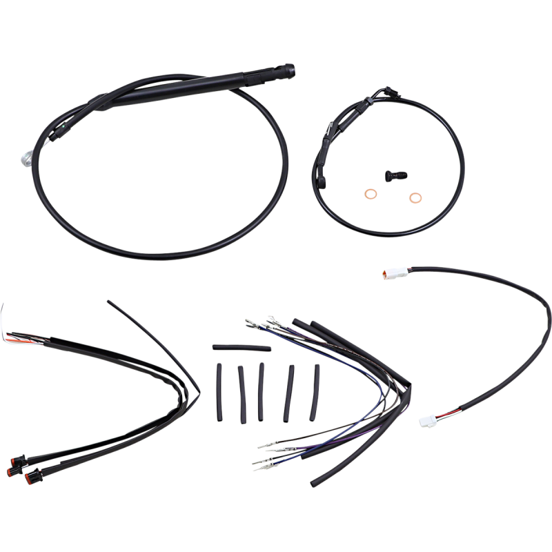 BURLY BRAND CONTROL KIT - 12" APE HANGER HANDLEBARS B30-1254