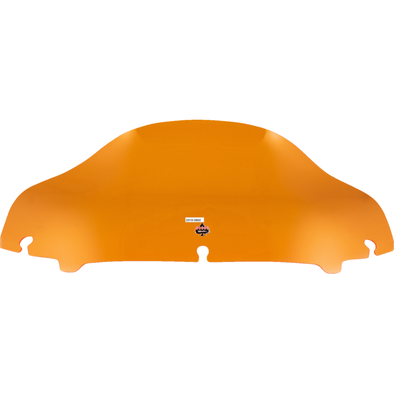 KLOCK WERKS WINDSHIELD FLARE FLH 6.5" SPORT ORANGE KWW-01-0682
