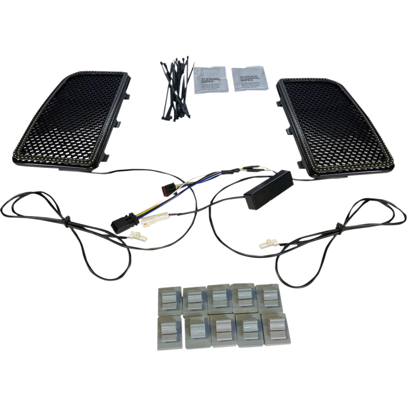 CUSTOM DYNAMICS LIGHT FAIRING LWR INSERTS CD-LF-AW-B