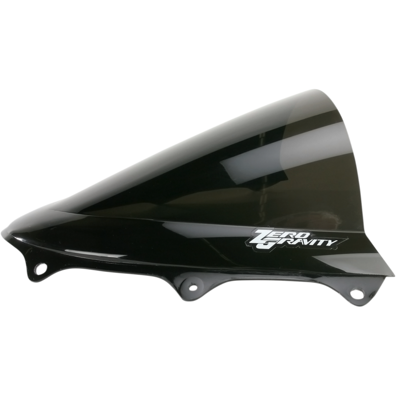 ZERO GRAVITY DOUBLE BUBBLE WINDSCREEN - DARK SMOKE - GSXR 6/7 11-23 16-114-19