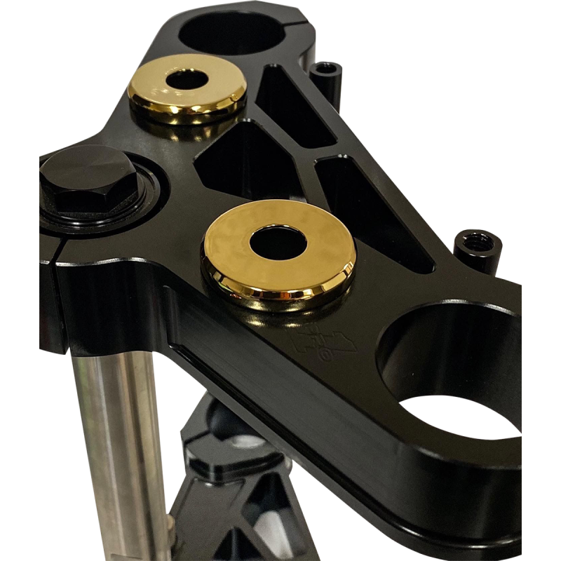 PRO-ONE PERF.MFG. HANDLEBAR RISER DAMPER KIT, WITH GLD TIN COATED CAP 103070TIN