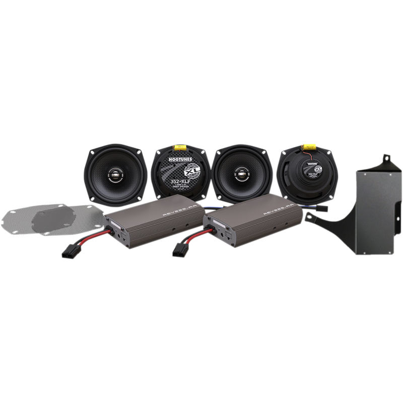 HOGTUNES 450 WATT DUAL AMP KIT/4 XL SPEAKERS 98-13 FLH ULTRA ULTRA KIT-XL