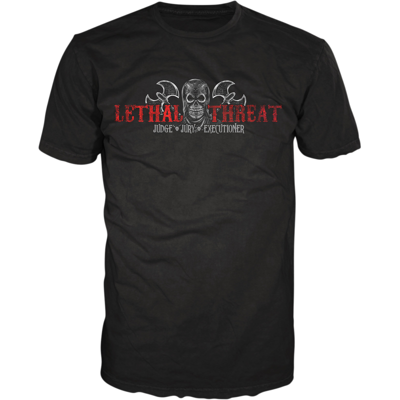 LETHAL THREAT TEE EXECUTIONER BLK 4X LT20738-4XL