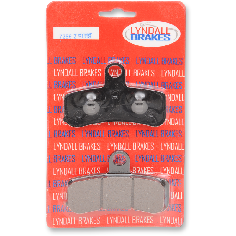 LYNDALL RACING BRAKES LLC 08-14 FL/FXST Z-PLUS FRT BRAKE PADS 7256-Z+