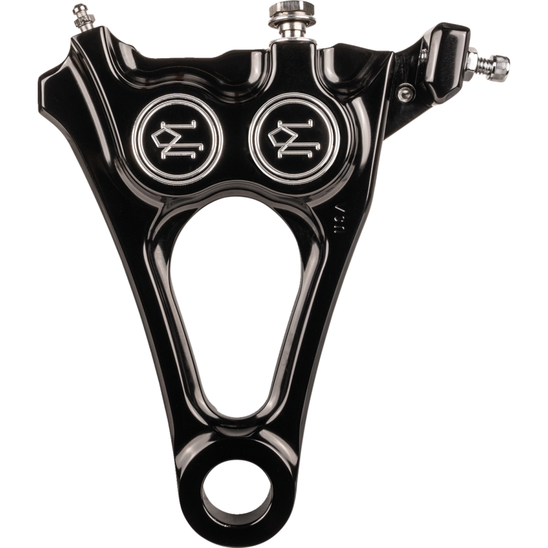 PERFORMANCE MACHINE REAR CALIPER - BLACK OPS 1256-0084-BM