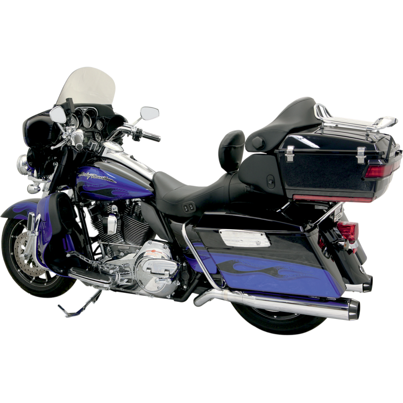 BASSANI XHAUST 09-17 PSEUDO B1 F/FLH-777 CHROME 1F59R