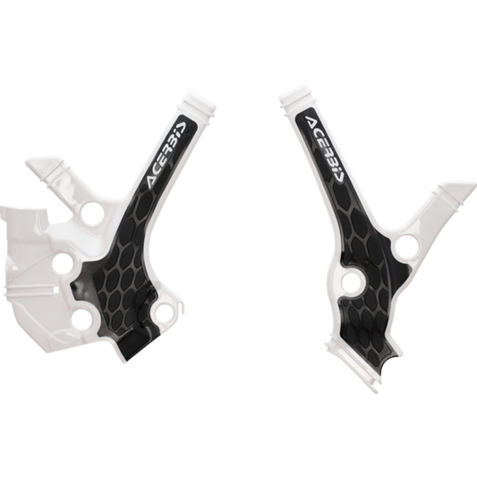 ACERBIS FRAME GUARDS- X-GRIP YZ85:22-23 WHITE/BLACK 2976221035
