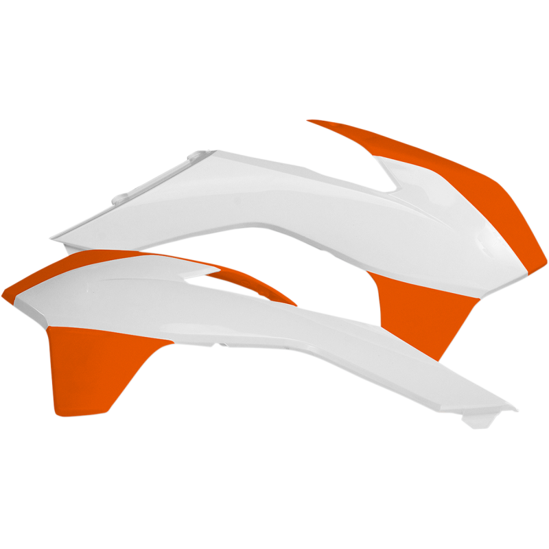ACERBIS RAD SHROUD- SX, SXF, XC, XCF  WHT/ORG 2314251088
