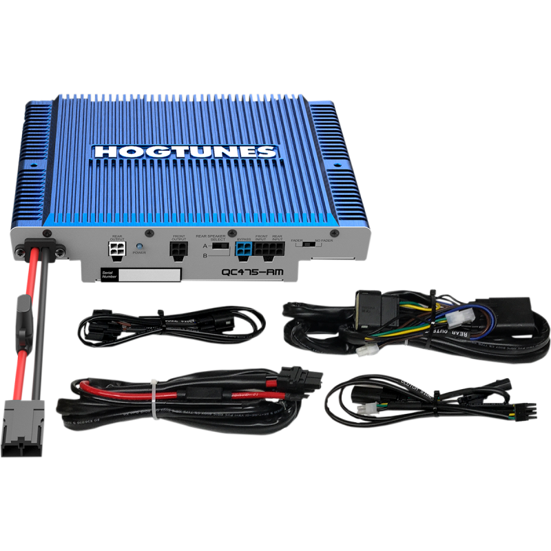 HOGTUNES 300 WATT QUADCAST 4 CHANNEL AMP FOR 14-23 FLH/FLTR QC475-RM
