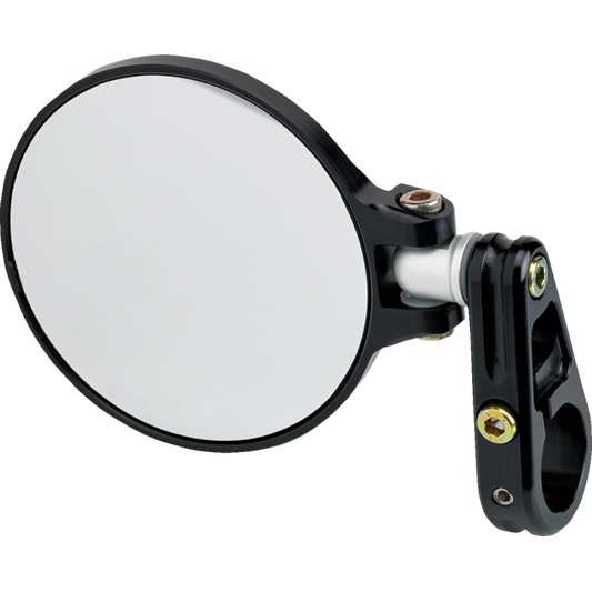 JOKER MACHINE MIRROR 3-1/4" FOLD BLK 09-303B