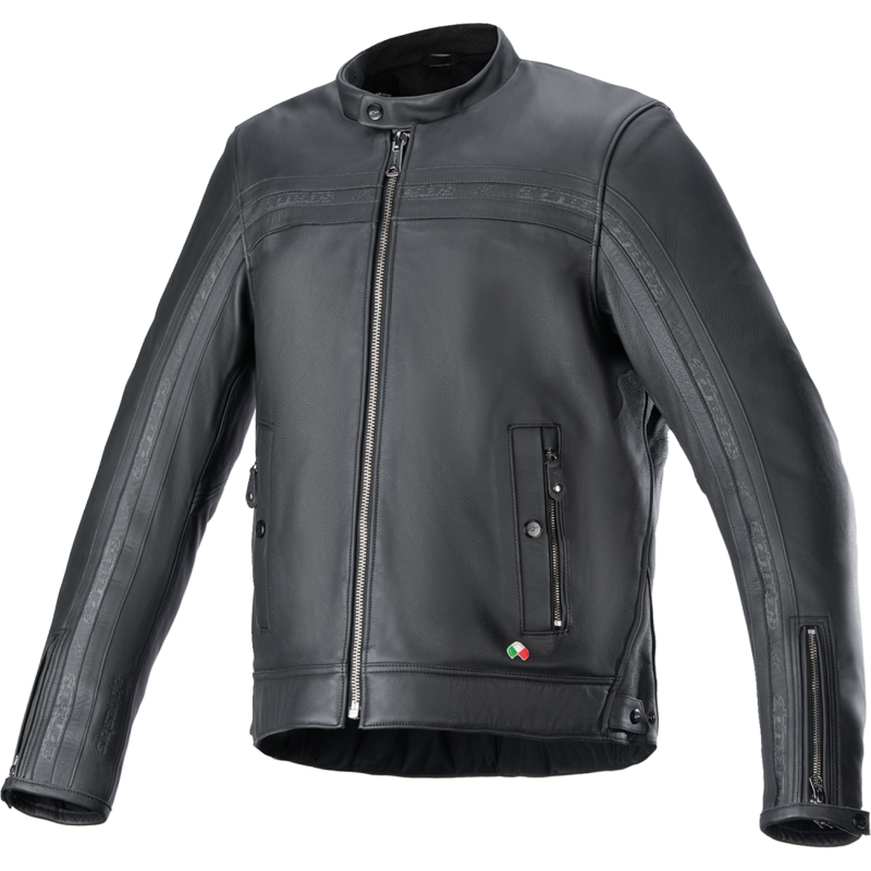 ALPINESTARS (ROAD) DYNO LTHR JKT BLK 3X 3103924-1100-3X