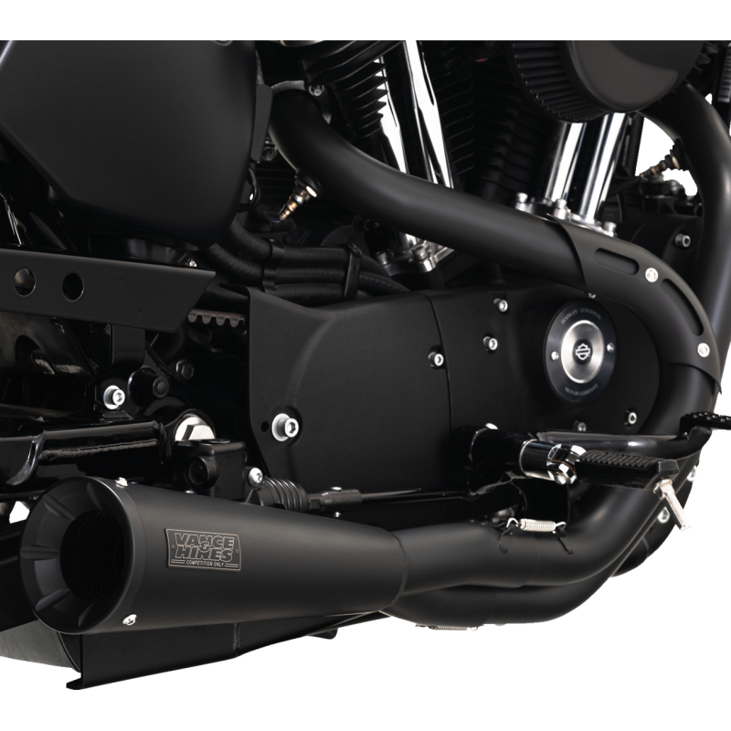 VANCE & HINES EXHAUST 2:1 SS BLK 4-13 XL 47627