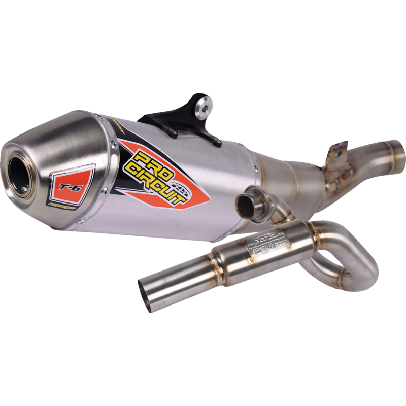 PRO CIRCUIT 24-25 KX450 EXHAUST T-6 SS 0122445G