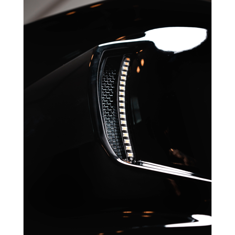 CUSTOM DYNAMICS LIGHTS FAIRING VENT AMBER/WHITE CD-LRST-VENT-B