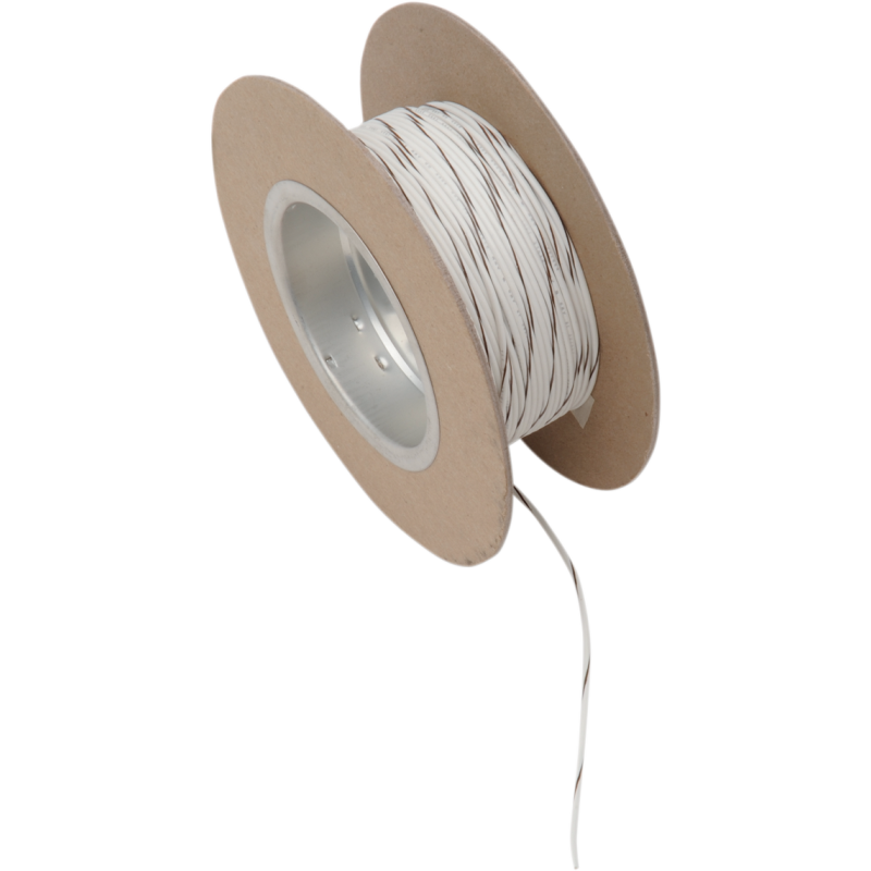 NAMZ WIRE 18G 100' WHITE/BROWN NWR-91-100