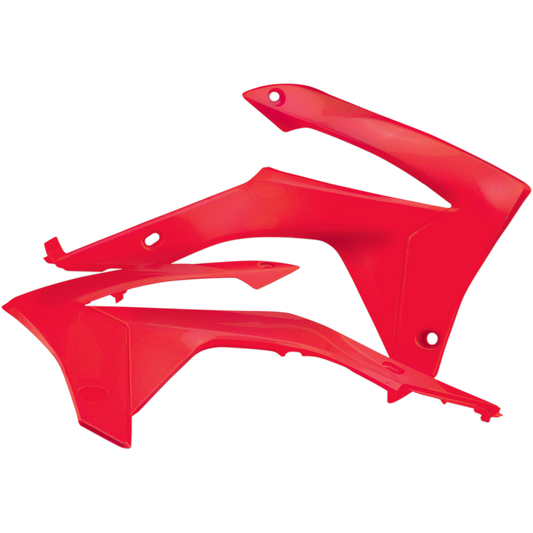 ACERBIS RADIATOR SHROUD- CRF250R:, CRF450R: RED 2314370227