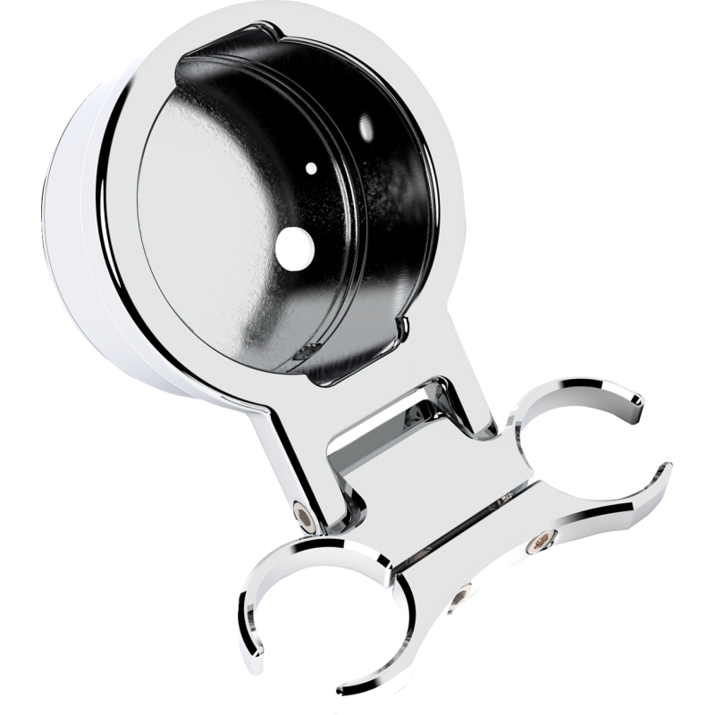 LA CHOPPERS GAUGE MOUNT T-BAR SINGLE 1.5" CHROME LA-7398-21C