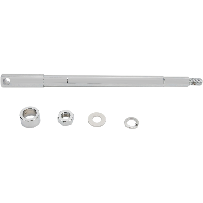 DRAG SPECIALTIES 73-80 FL/80-83 FXWG FRT AXLE CHROME DS-223030