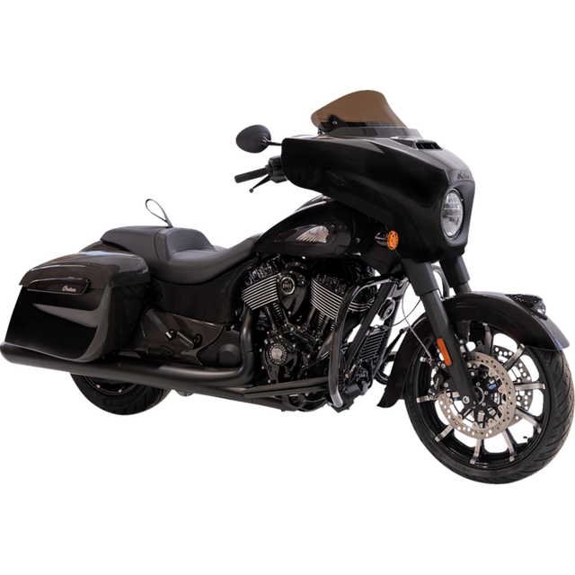 KLOCK WERKS CHIEFTAIN - 14-24 - FLR WINDSHIELD - 10"BRONZE KWW-04-0642
