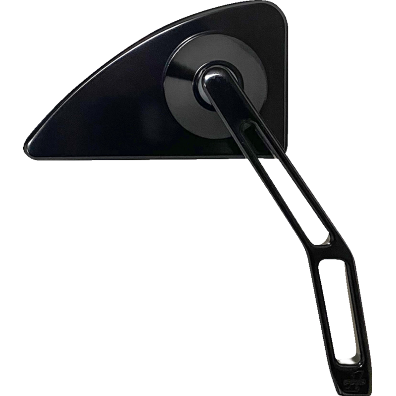 PRO-ONE PERF.MFG. MIRROR, MINI TD,V2 CUT OUT STEM, RIGHT, BLACK 102130B