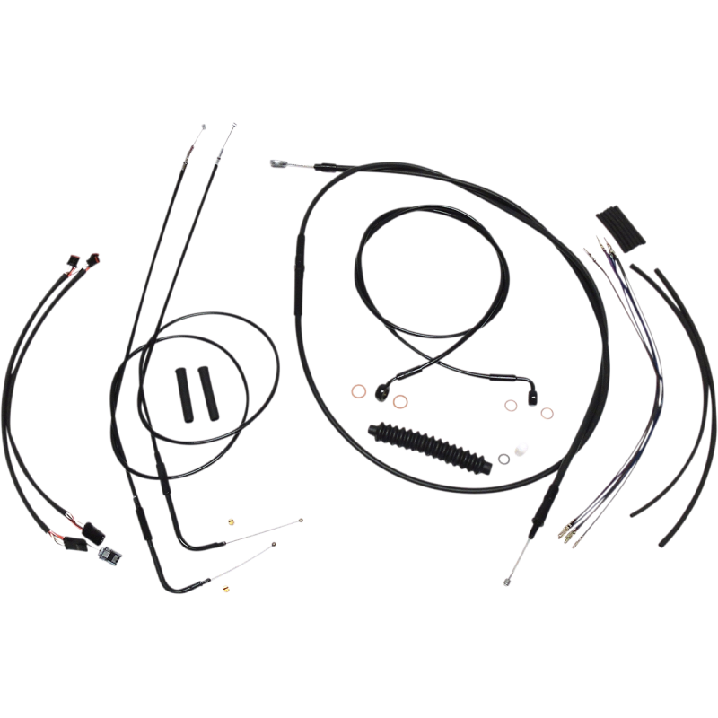 MAGNUM CONTROL CABLE KIT - XR - BLACK 486171