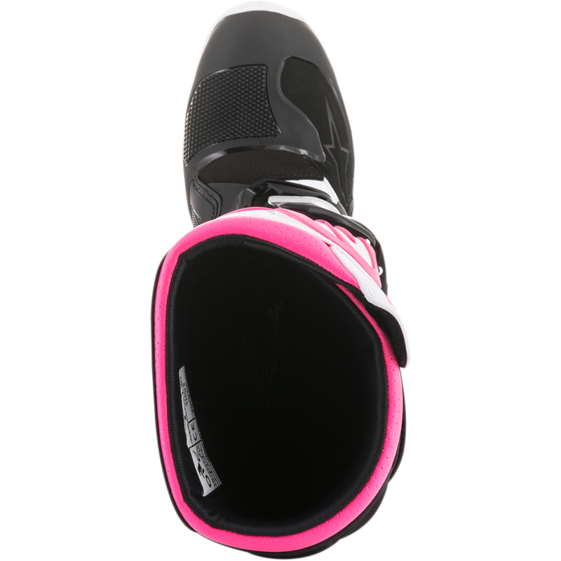 ALPINESTARS BOOT 4W TECH 3 BK/WT/PK 8 2013218-130-8