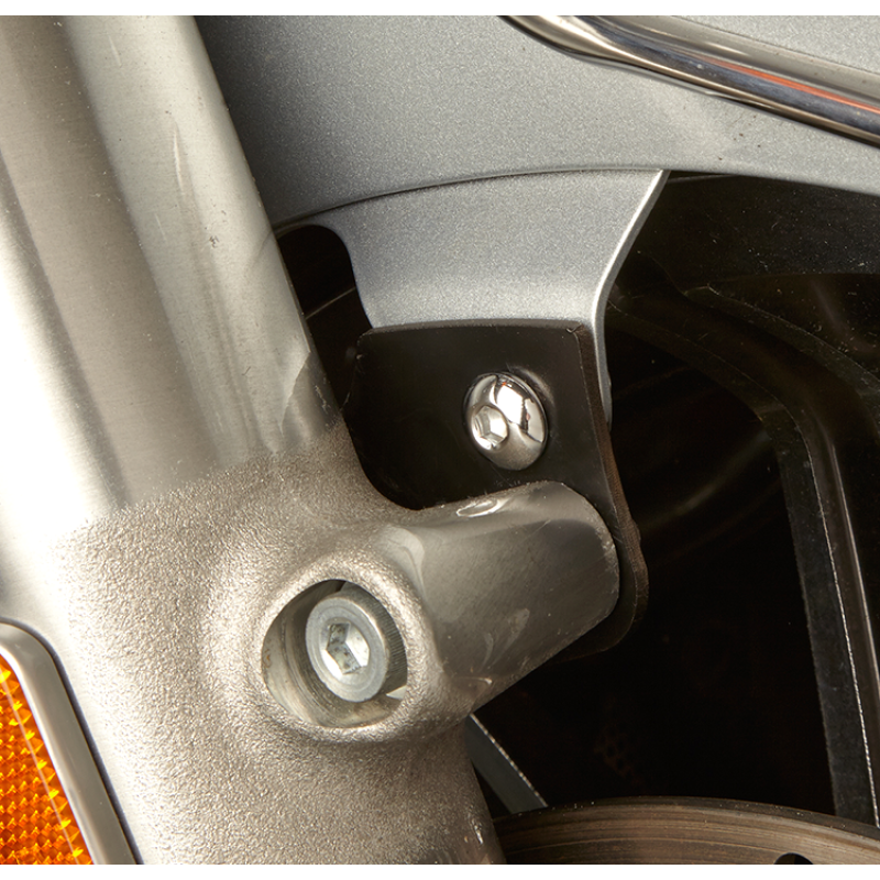 CYCLE VISIONS 14-19 FLHT RISER FENDER 21" BLK CV2014-21B