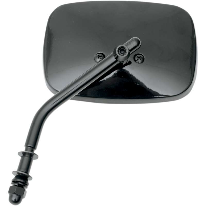 DRAG SPECIALTIES MIRROR PLN STD STEM BLK EA 0640-0655