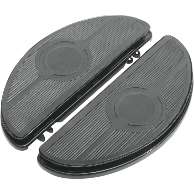 DRAG SPECIALTIES 80-19 FLHT/86-17FLST BLK 1/2NOON F/BRDS W/VIB 1621-0164