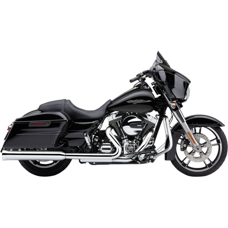 COBRA 95-16 FLH NH MUFFLERS 4" CHROME*2 6107