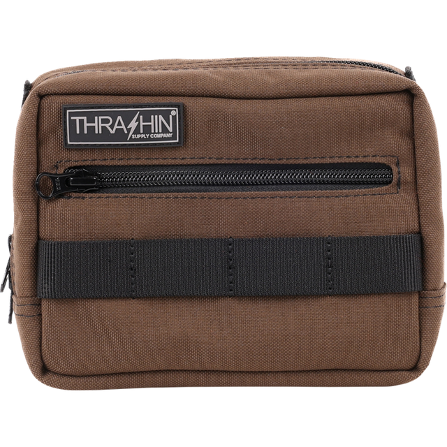 THRASHIN SUPPLY CO. BAG HANDLEBAR TSC BROWN THB-0006