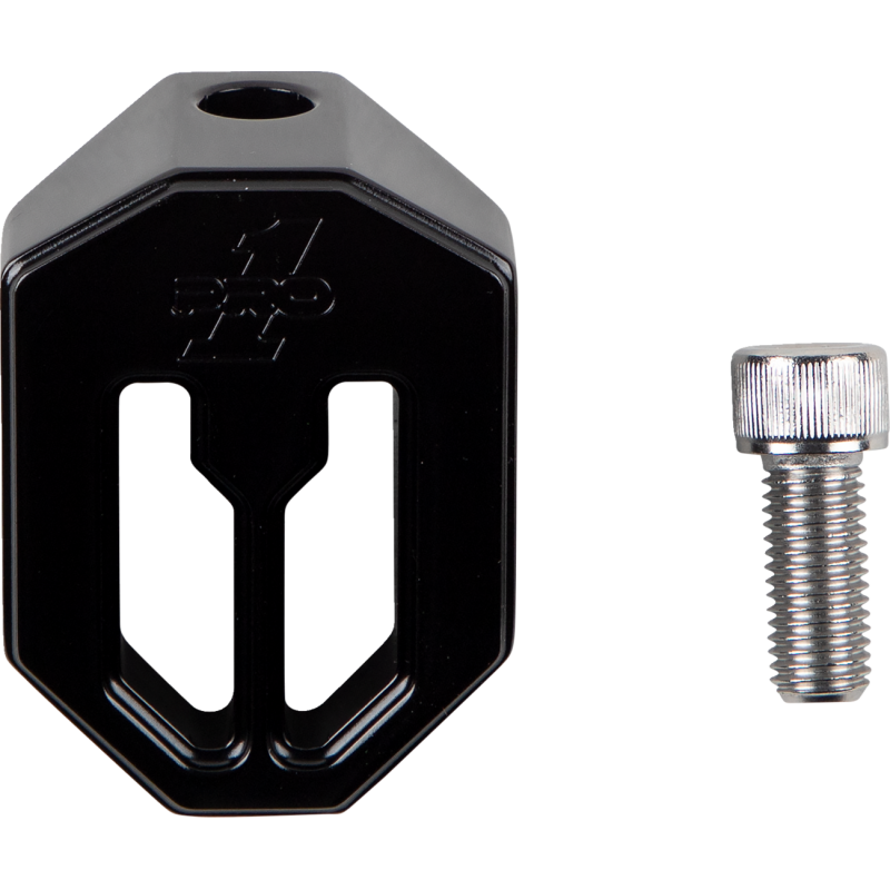 PRO-ONE PERF.MFG. TOURING SHIFTER PEG, BLACK 500748B