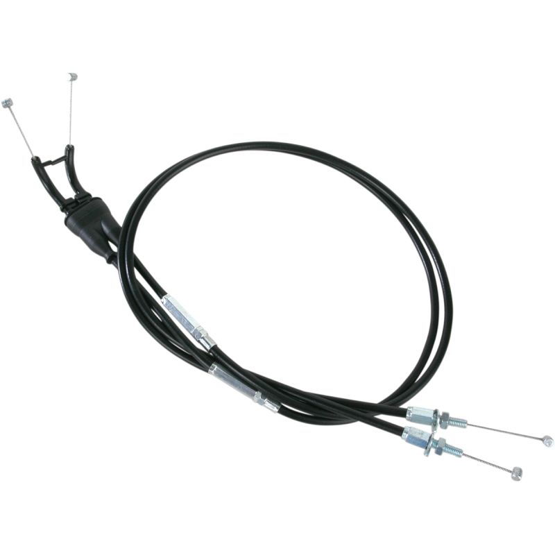 MOTION PRO THROTTLE CABLE PUSH-PULL BLACK VINYL SET 03-0396