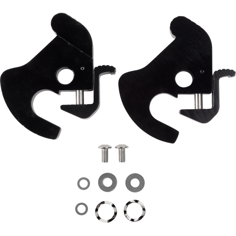 DRAG SPECIALTIES LATCH DETACHABLE KIT BLACK 086098