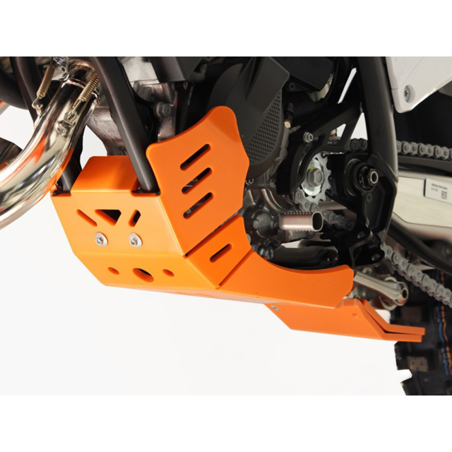 AXP RACING XTR SKIDPLATE 8MM KTM-  125 SX-XC-ORANGE AX1672