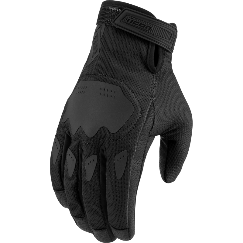ICON HOOLIGAN CE GLOVE BLACKK LG 3301-4356
