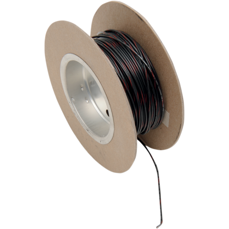 NAMZ WIRE 18G 100' BLK/RED NWR-02-100