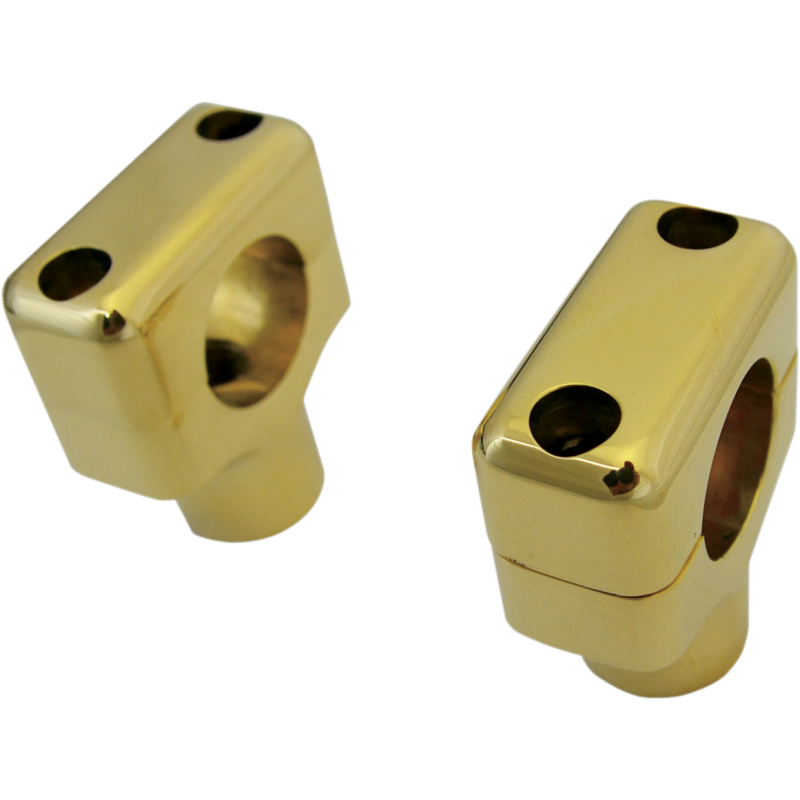 LA CHOPPERS 1.5"  POLISH BRASS RISERS PR LA-7401-50