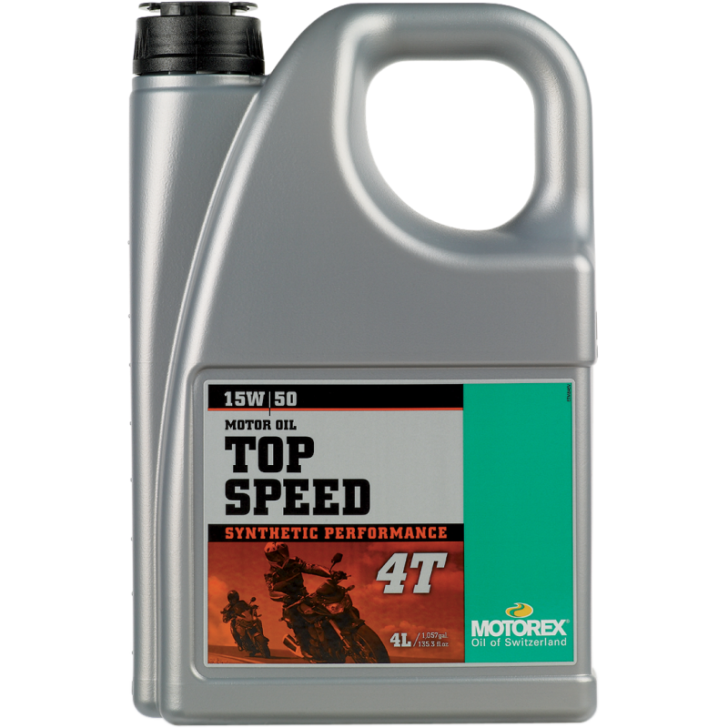 MOTOREX TOP SPEED 4T 15W50- 4 LITER 304975