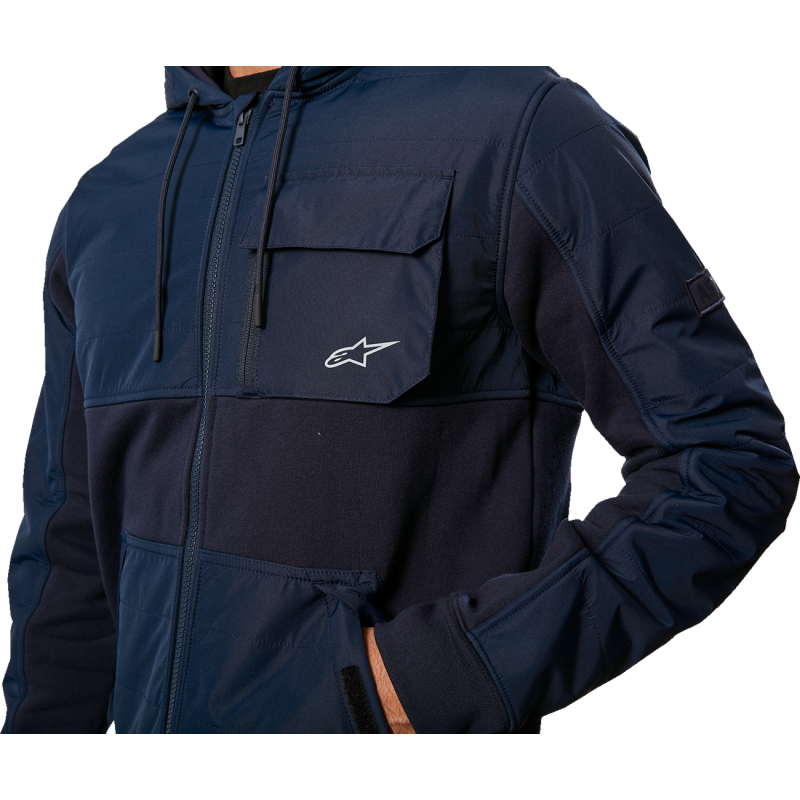ALPINESTARS (CASUALS) HOODIE MOMENTUS NAV M 123353100701M