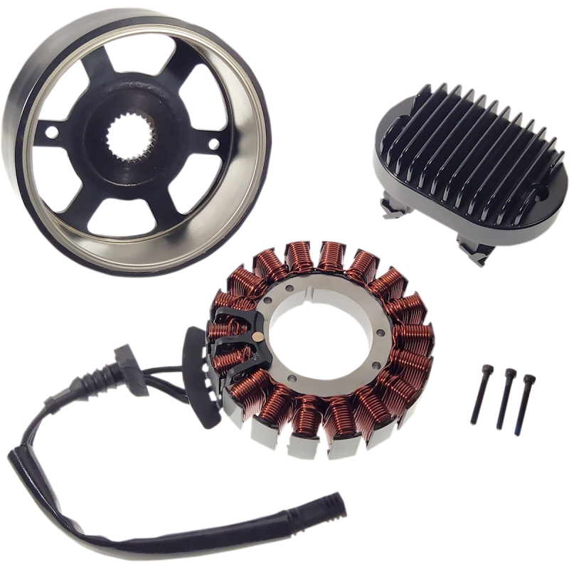 DRAG SPECIALTIES CHARGING KT ST18-20 BLK 2112-1518