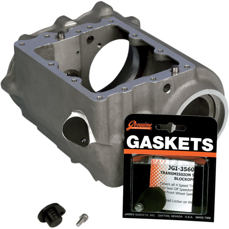 JAMES GASKET 4SPEED B/TWIN SPEEDO BLOCK-OFF PLATE EA JGI-35607-73-X