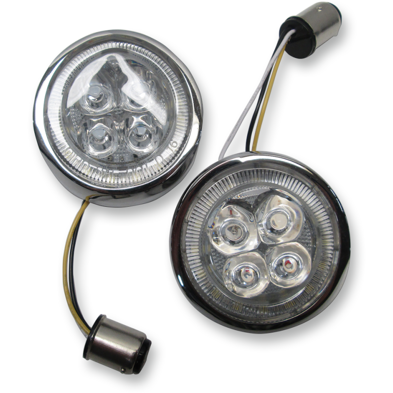 CIRO LLC LIGHT FANG FRT AMB SIGNAL INSERTS 1157 CHR PR 45400