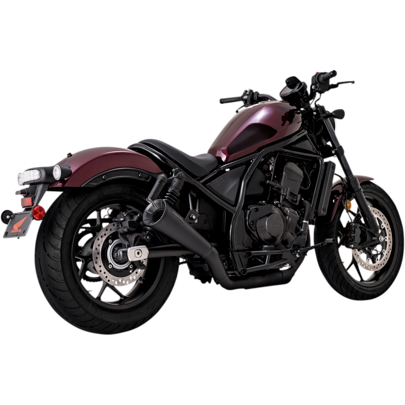 VANCE & HINES 1100 REBEL SLIP-ON UPSWEEP BLK 48425