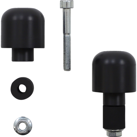 VORTEX DUCATI BAR END SLIDERS BLACK BE118K