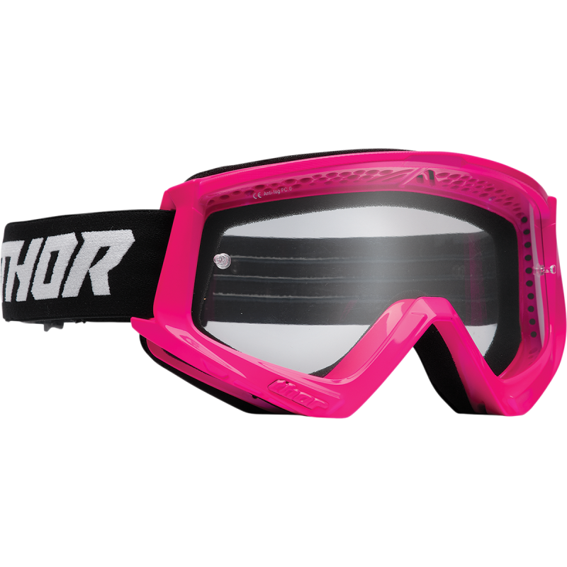 THOR GOGGL CMBT RACR FL PK/BLK 2601-2707