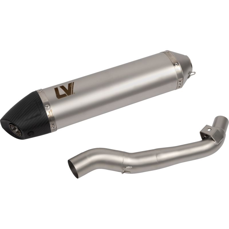 LEOVINCE DR650SE X3 EVO SLIP-ON SS/CF 14433X